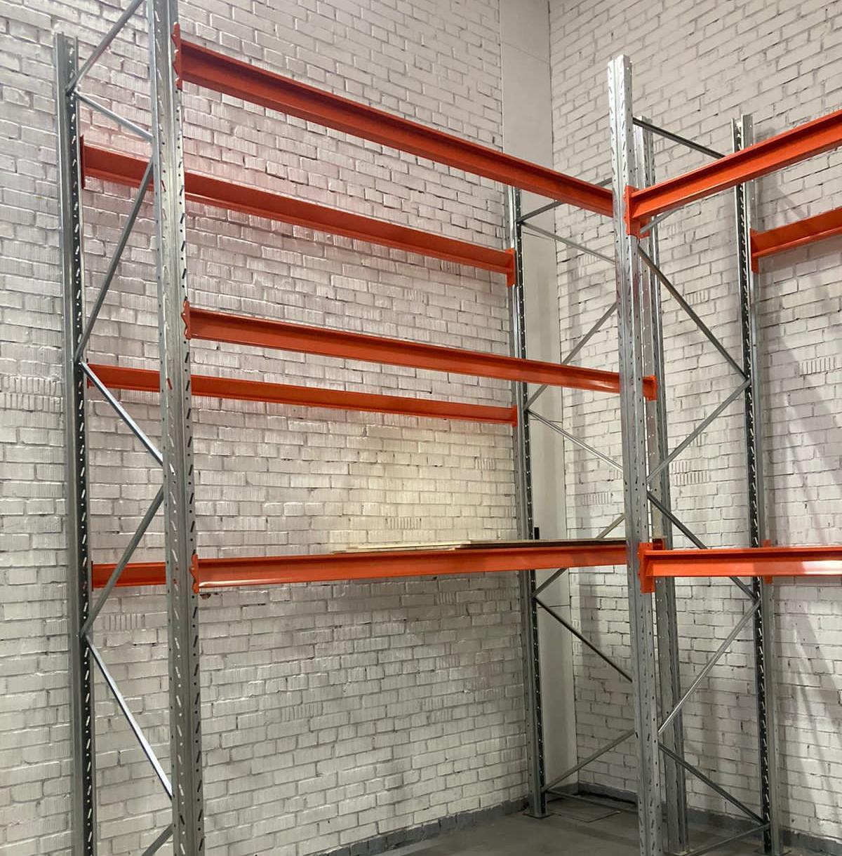 Паллетный стеллаж 5000x2700x1050 на 12 паллетомест