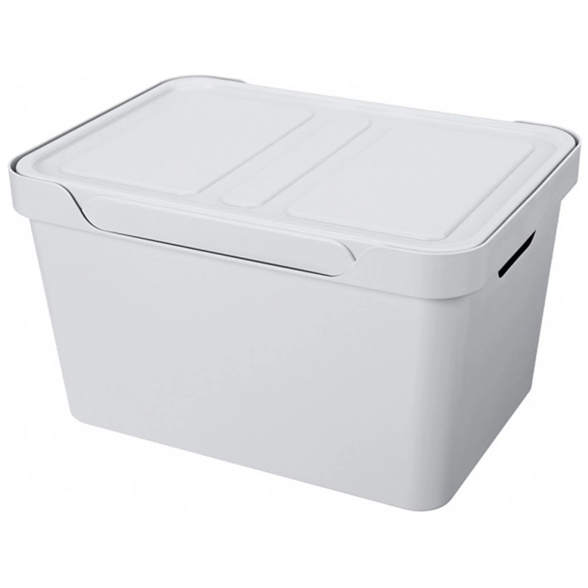 Ящик для хранения Luxe 380х276х220 18л с крышкой