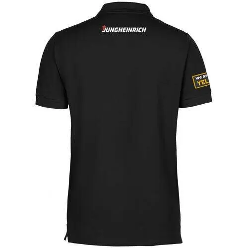 Футболка-поло мужская черная