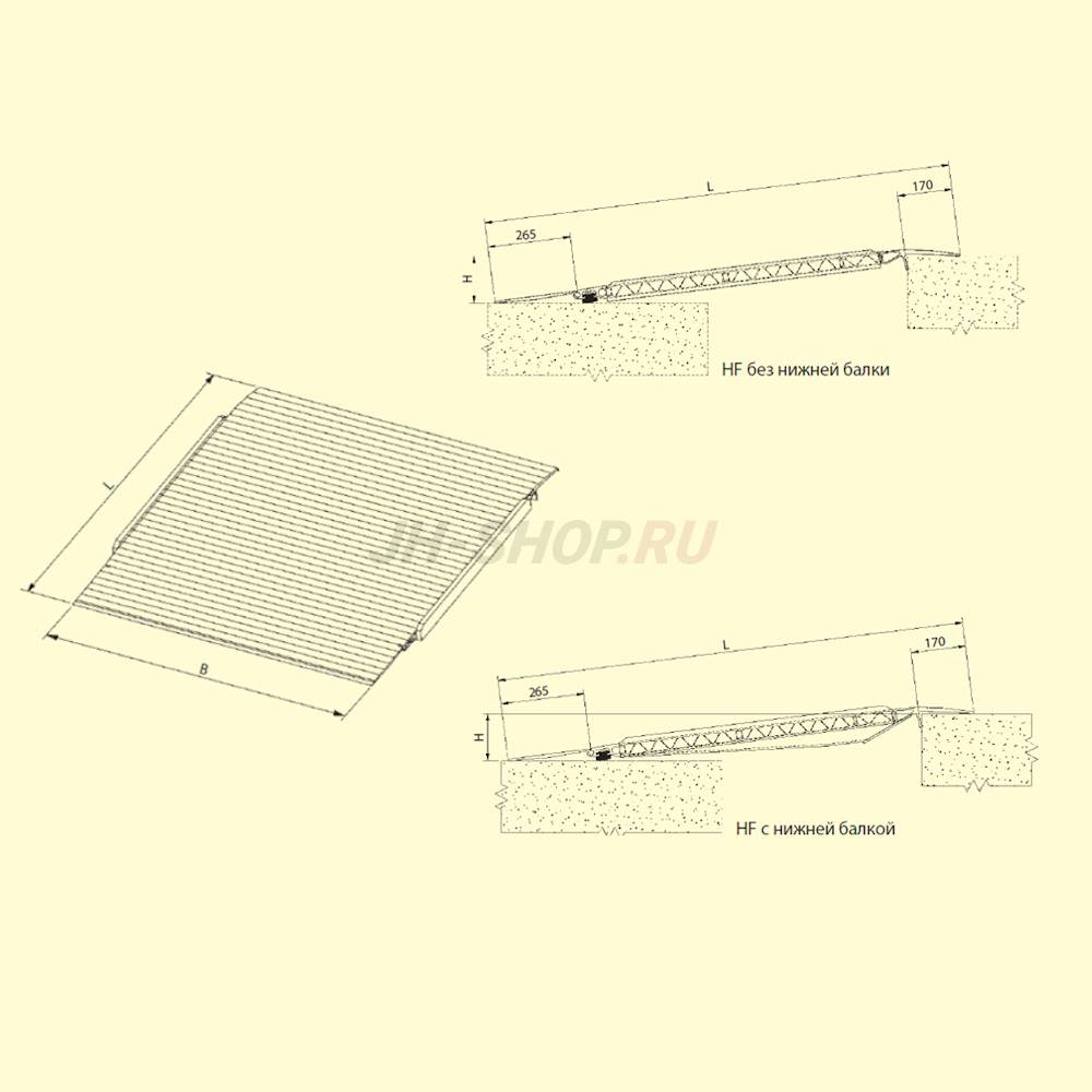 Перегрузочный мост Altec HF (без нижней балки)