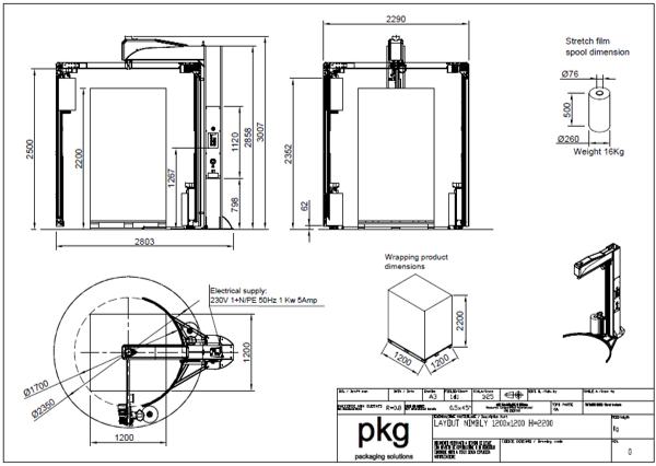 Паллетоупаковщик NIMBLY MB