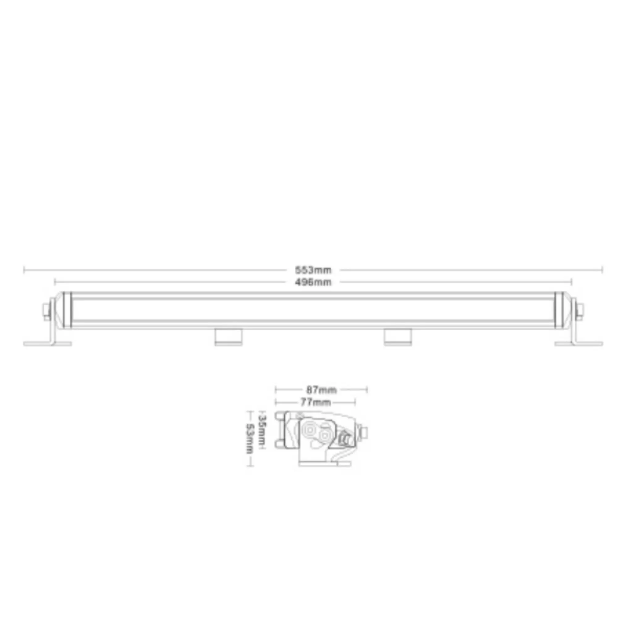 Светодиодная балка C-BRIGHT 120ВТ