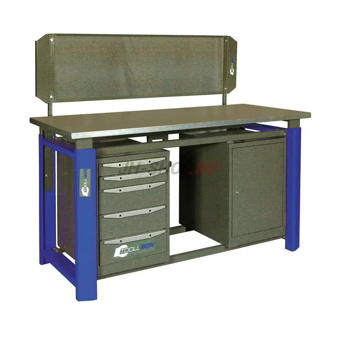 Верстак ТВР с дверцей и ящиками