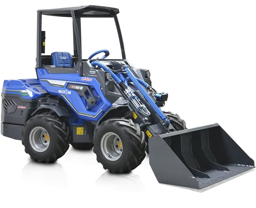 Многофункциональный шарнирно-сочлененный мини-погрузчик MULTIONE EZ8