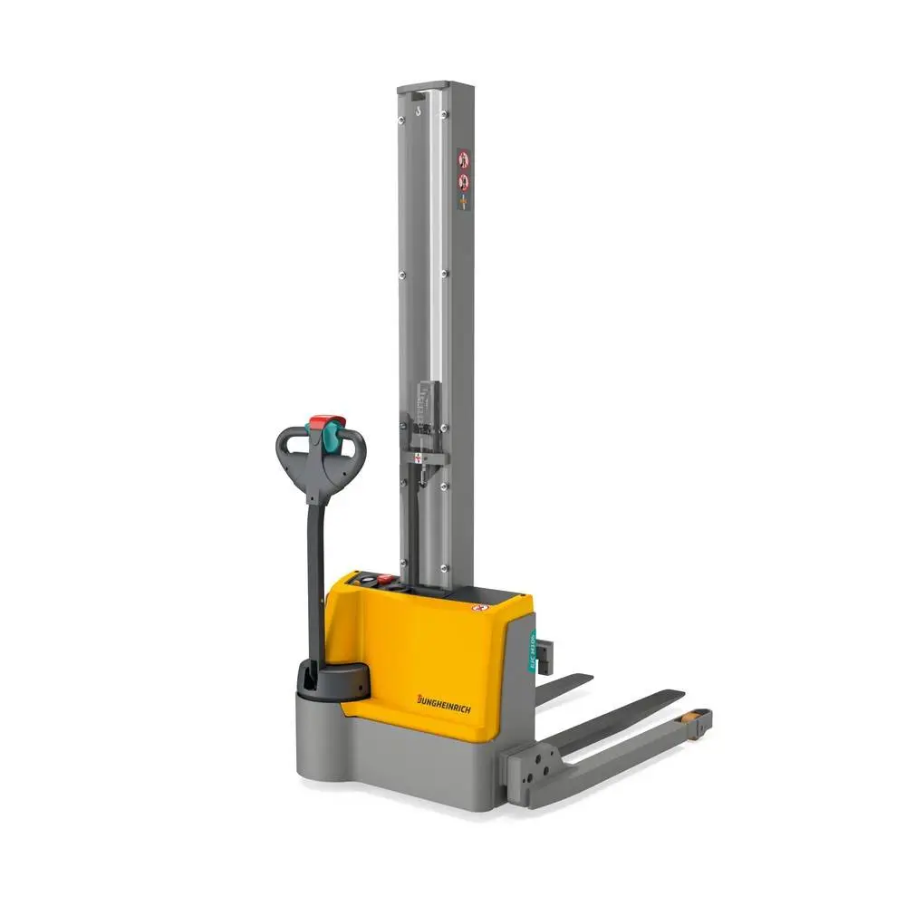 Штабелер электрический самоходный Jungheinrich EJC M10b E h3, 1900 мм для обработки паллет поперек