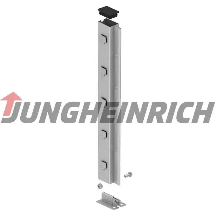 Полочный стеллаж двухсекционный