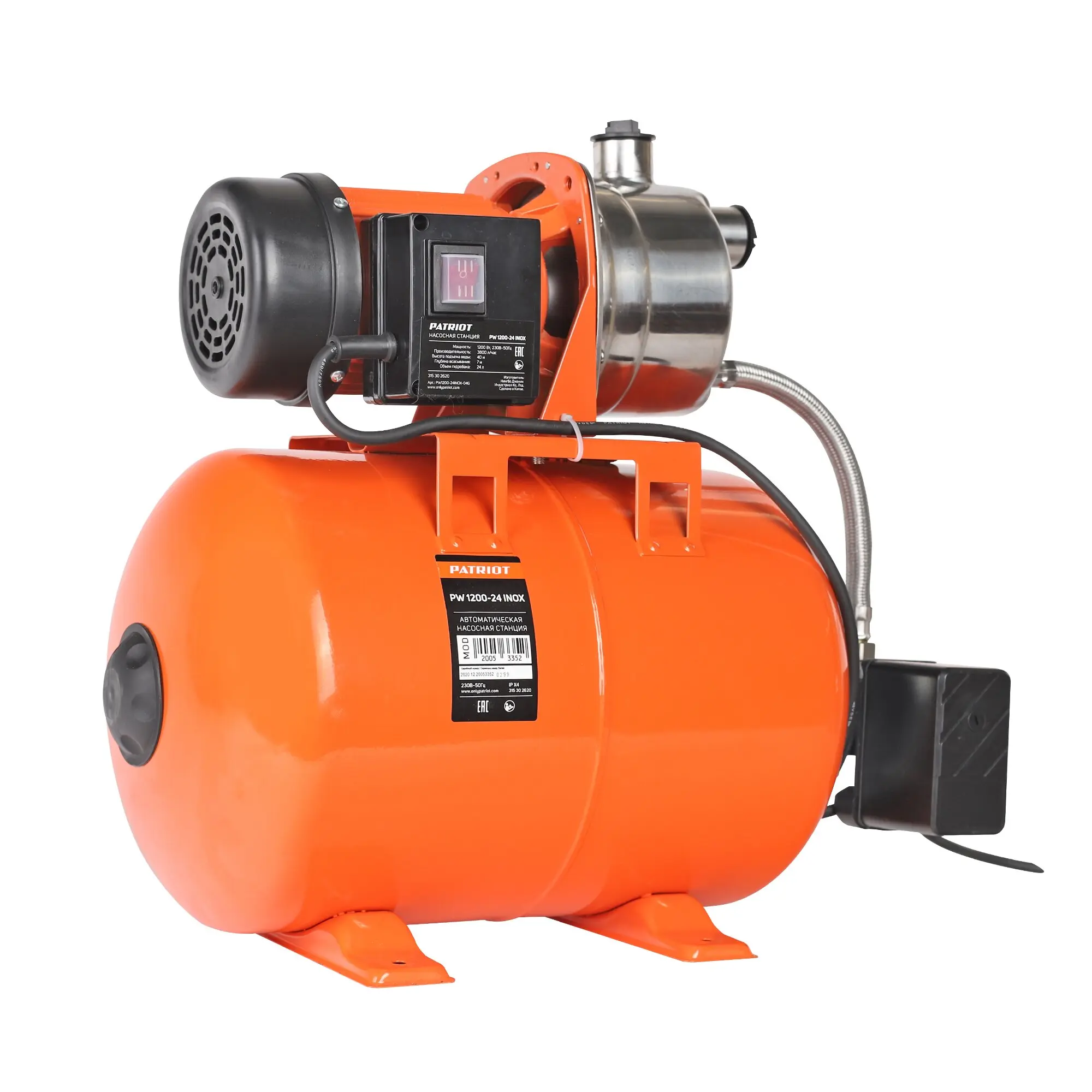 PW 1200-24 INOX Насосная станция