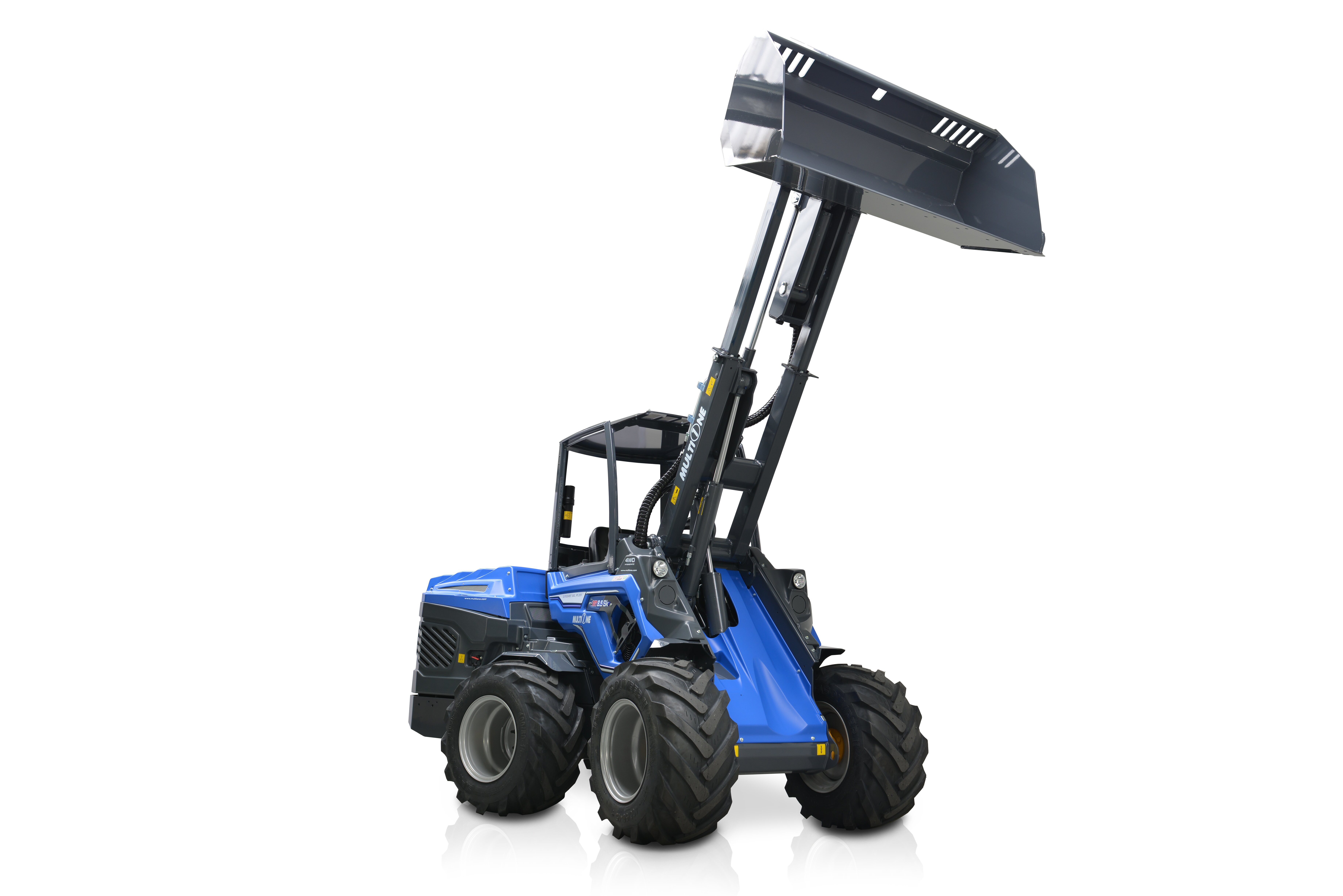 Многофункциональный шарнирно-сочлененный мини-погрузчик MULTIONE 8.5S K Stage V