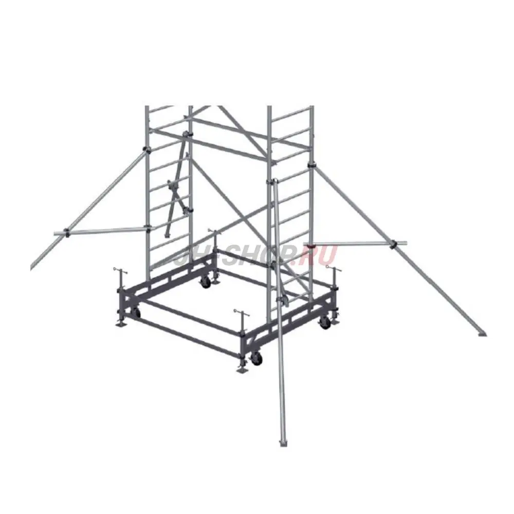 Алюминиевая модульная вышка ВМА900 для работы в резервуарах до 22м