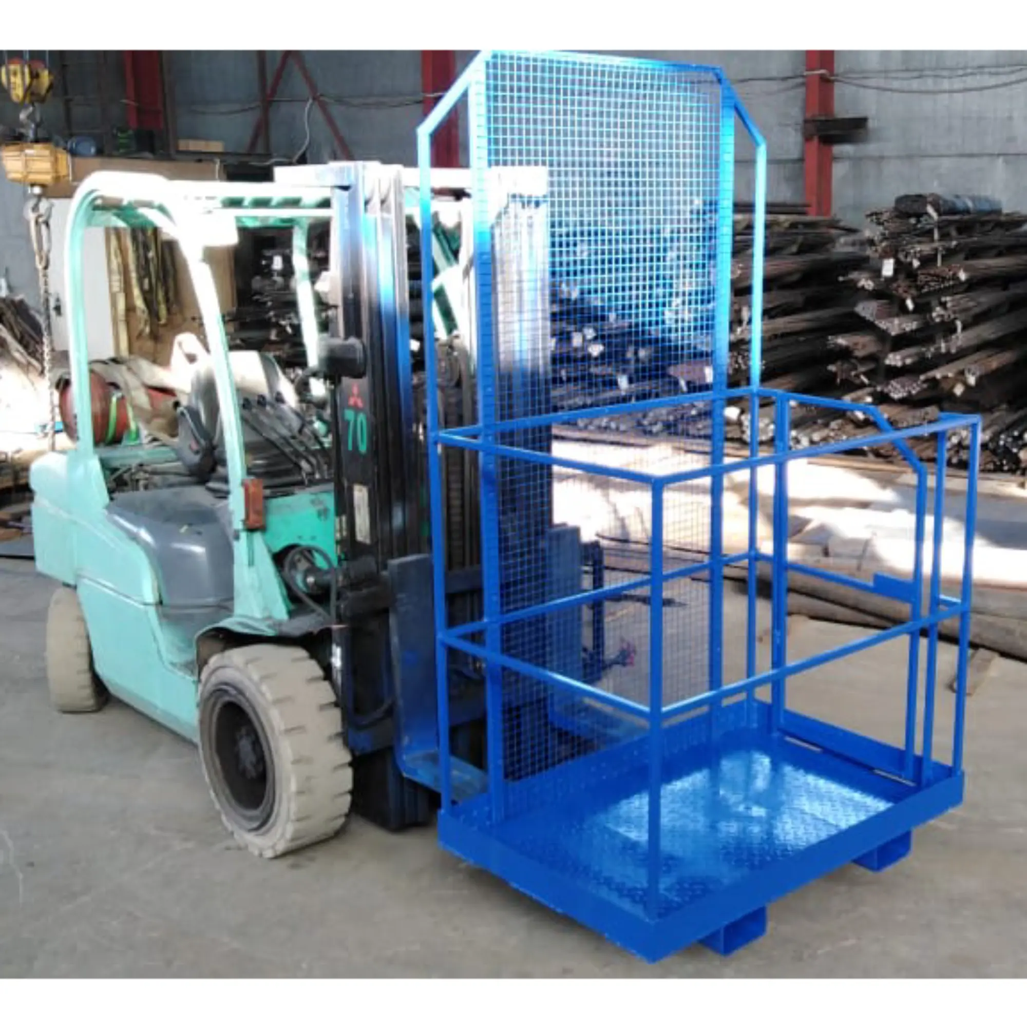 Монтажная платформа (люлька) для вилочных погрузчиков ТМ-П130-1