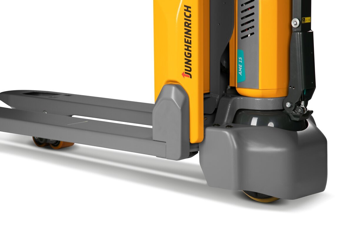 Тележка электрическая самоходная Jungheinrich AME 15, 1500 кг, с нестандартными вилами 1000 x 540 мм, Li-Ion с батареей 36 Ah