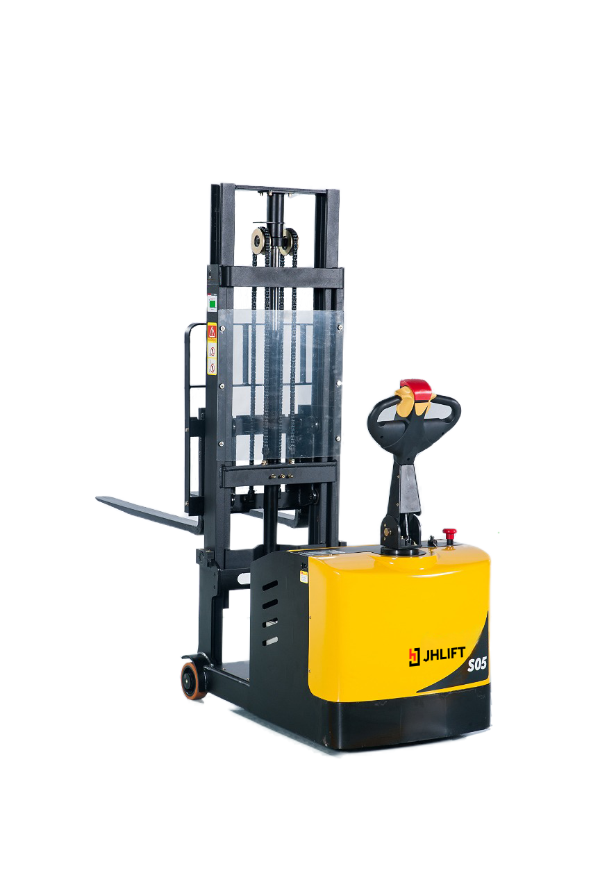 Штабелер электрический самоходный JHLIFT CBES 500-750 с противовесом, 1600-3500 мм, Li-Ion батарея