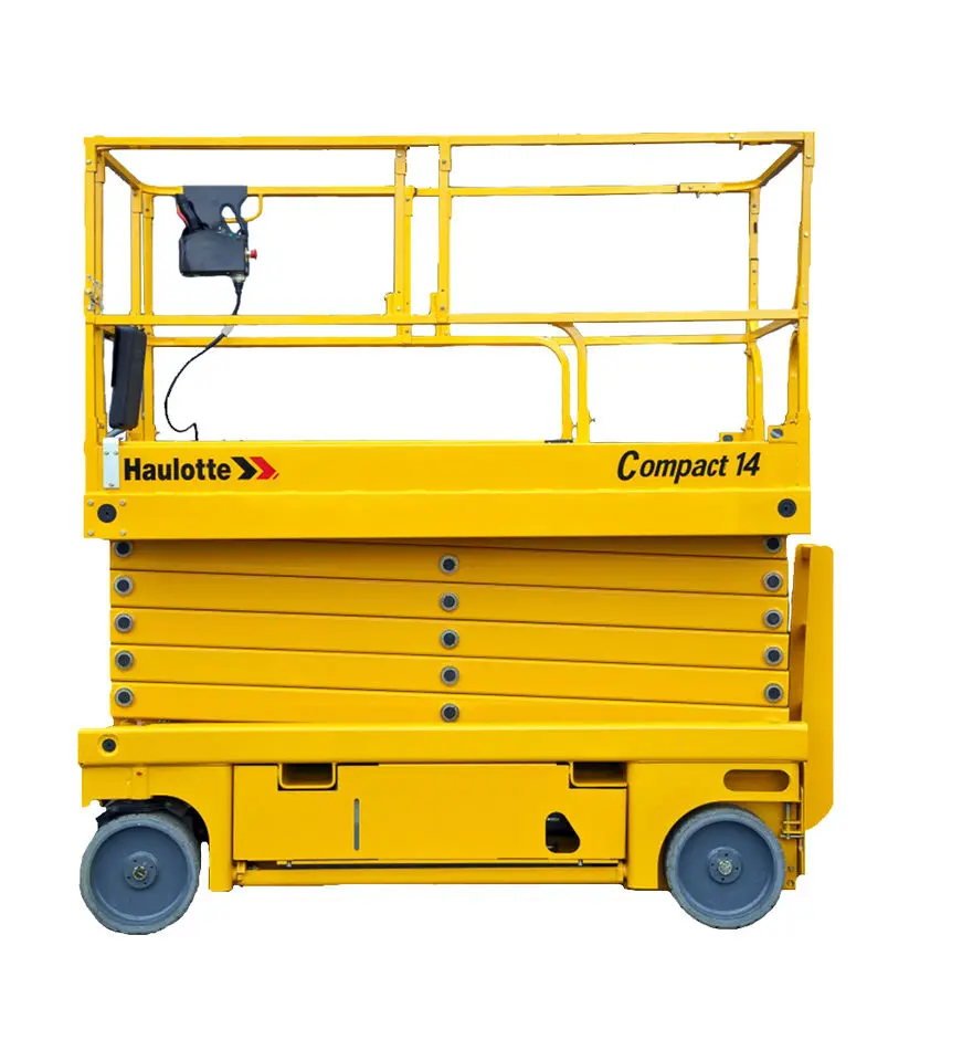 Самоходный ножничный электрический подъемник Haulotte Compact 14