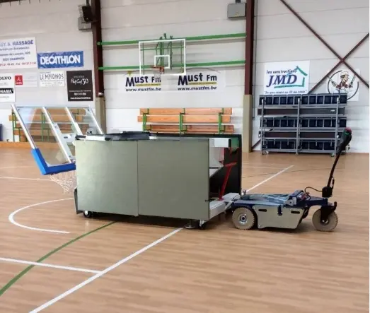 Электрический тягач Zallys M6.5 с подъемной системой б/м 6000 кг