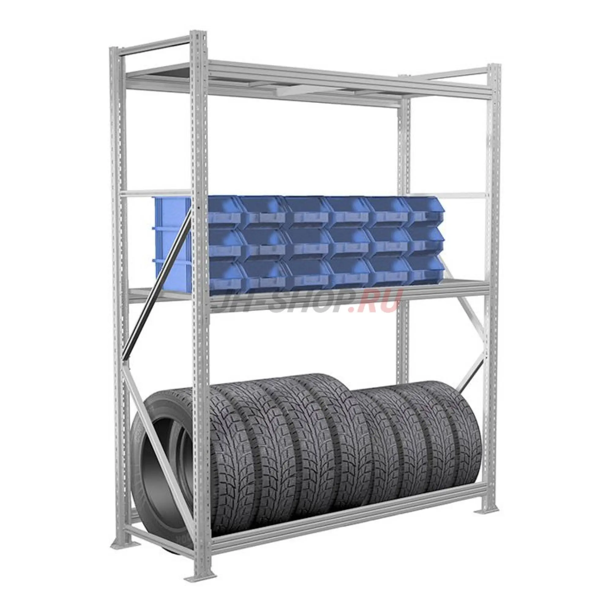 СТЕЛЛАЖ PRO 200/180X60/4