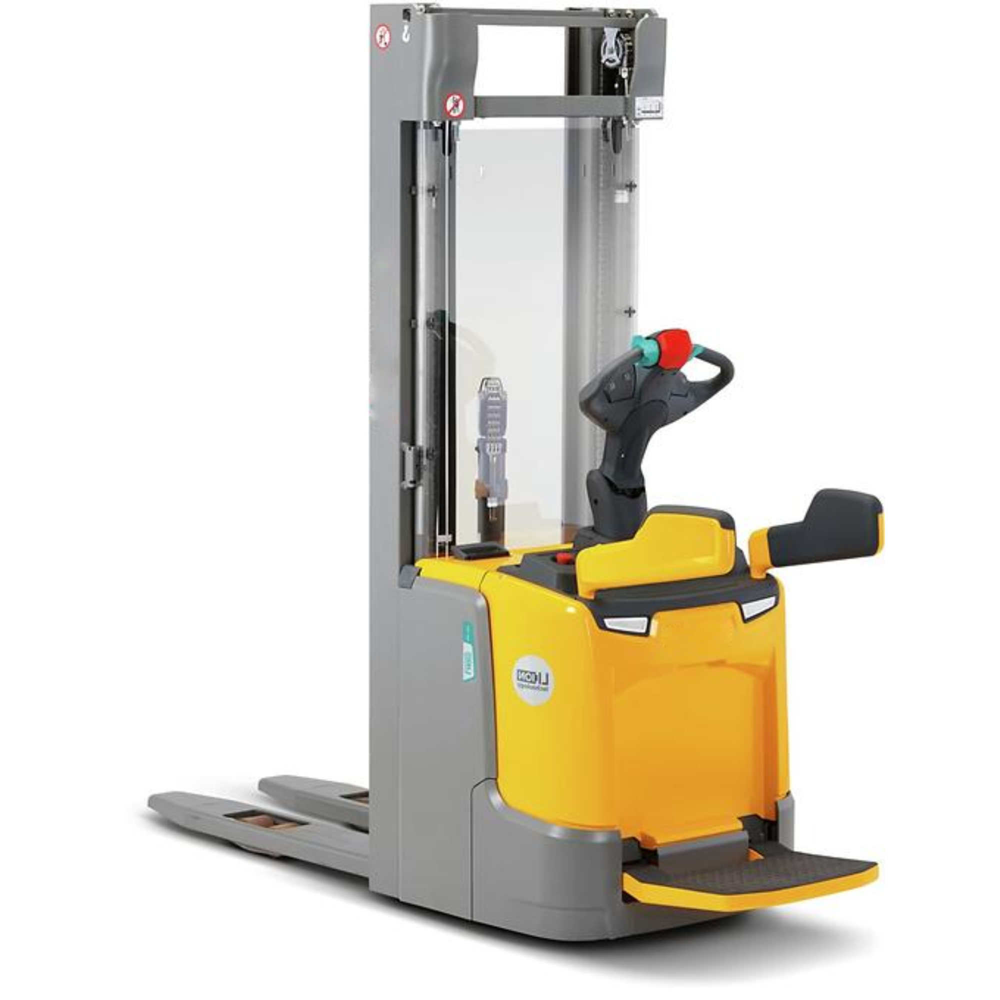 Штабелер электрический самоходный Jungheinrich ERC 214b DZ, 4090 мм с откидной площадкой оператора