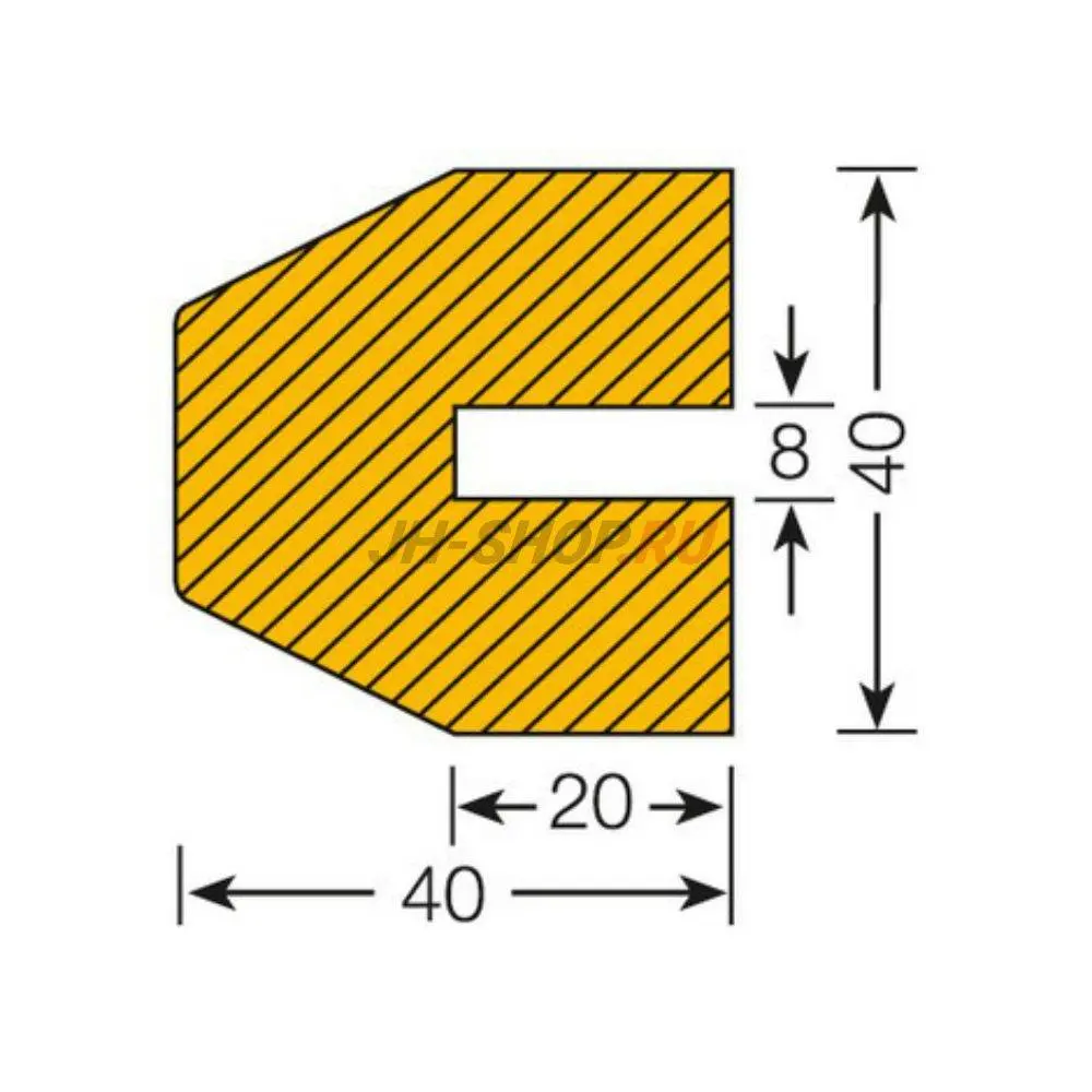 Профильный защитный элемент - 1 м