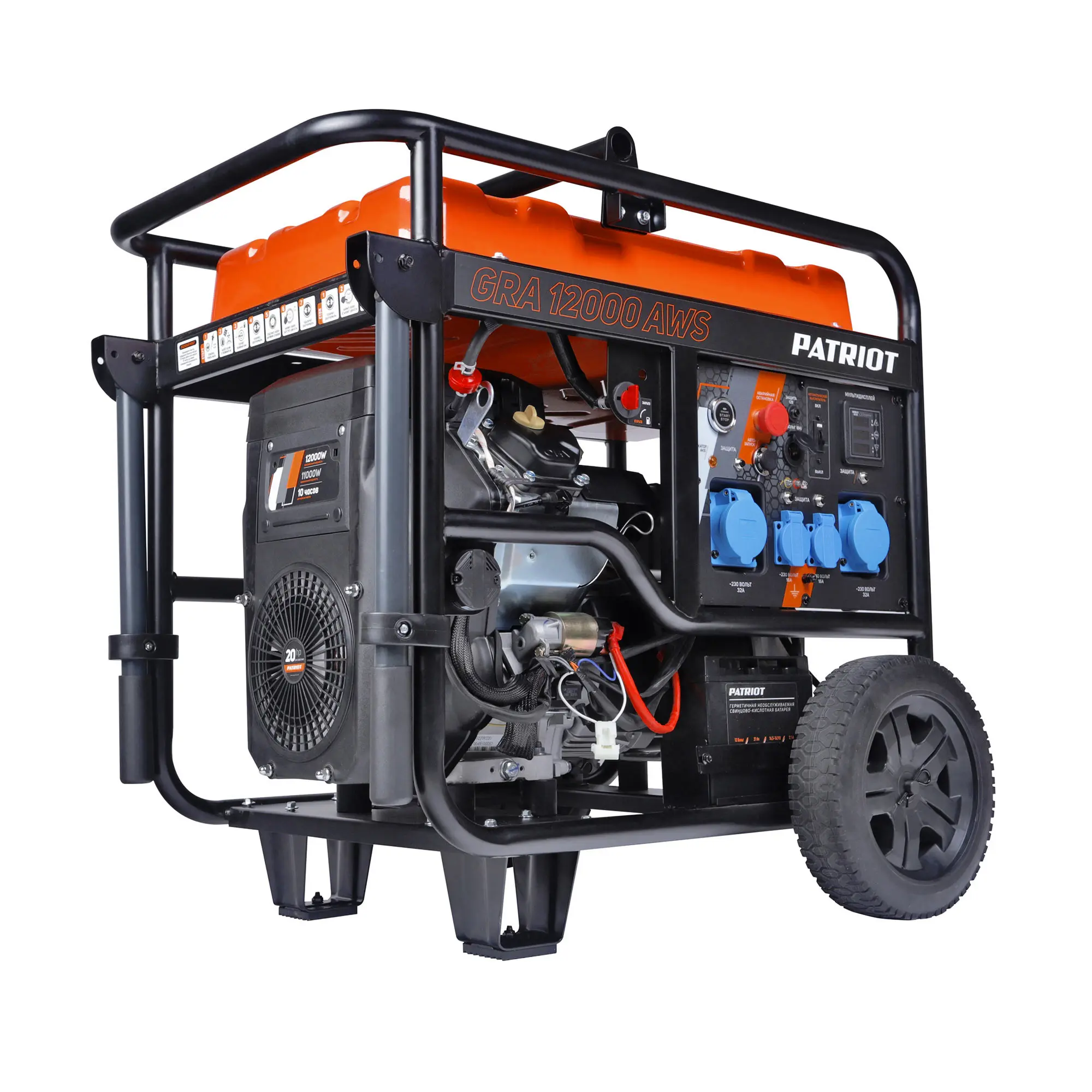 Генератор бензиновый PATRIOT Expert GRA 12000AWS