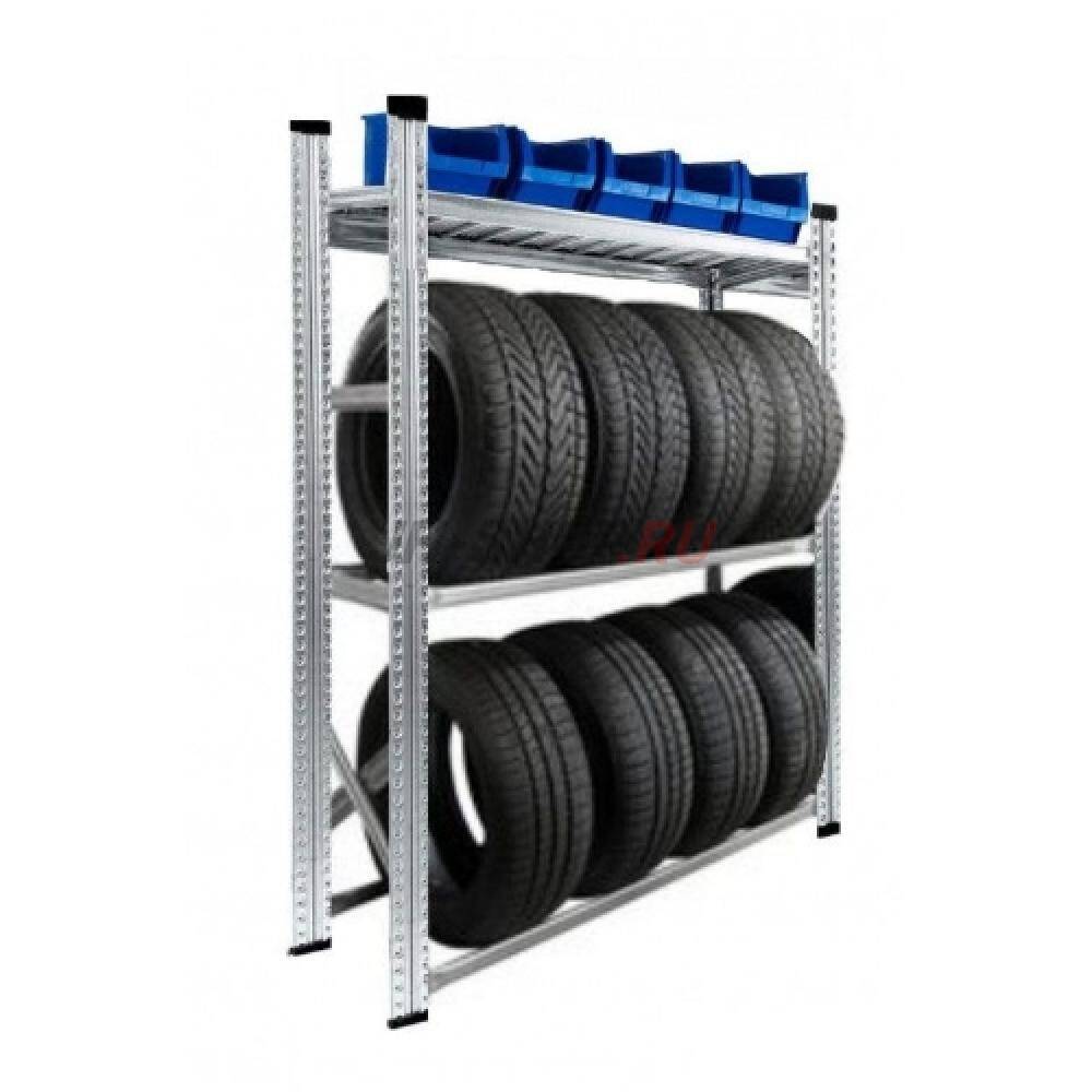 Стеллаж для шин односекционный (высота 2500мм)