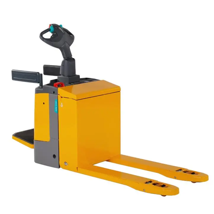 Тележка электрическая самоходная ERE 120n, 2000 кг, 1150 x 530 мм, с местом для оператора, свинцово-кислотная АКБ 375 Ah