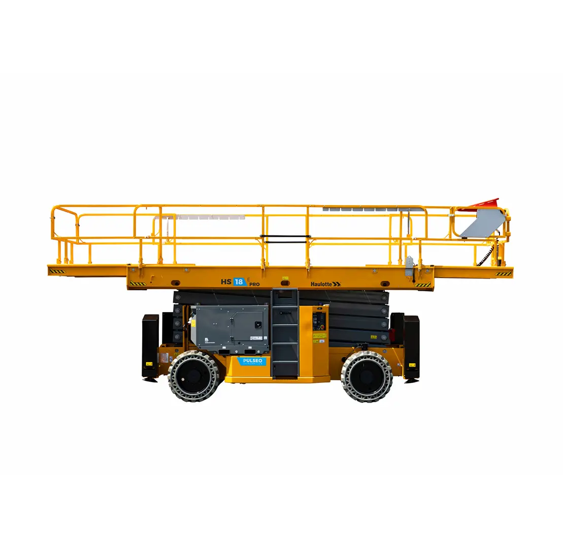 Самоходный электрический ножничный подъемник Haulotte HS18E PRO