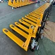 Весовая гидравлическая тележка (рохля) с принтером JHLIFT WH-25ES-P, 2500 кг, 1150х540 мм, с полиуретановыми колесами превью