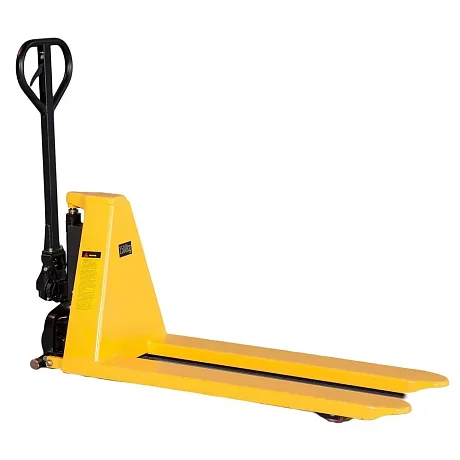 Гидравлическая тележка (рохля) с ножничным подъемом JHLIFT HLD1500, 1500 кг, 1150х540 мм, с полиуретановыми колесами картинка