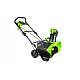 Снегоуборщик аккумуляторный G-MAX 40V greenworks GD40ST превью