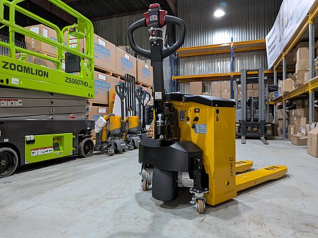 Тележка электрическая самоходная JHLIFT RPT30-HD для бездорожья, 3000 кг, 1150 х 550, АКБ 48В 52Ач картинка