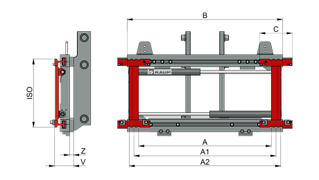 Интегрированный позиционер вил средней интенсивности KAUP 2T 160BI картинка
