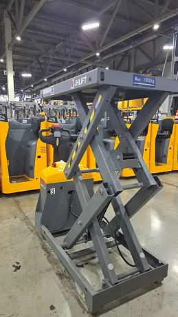 Электрическая тележка JHLIFT 1510XB с подъемной платформой картинка