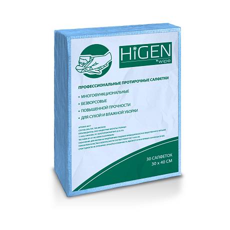 Нетканые протирочные салфетки повышенной прочности HIGEN 8475 PW80 картинка