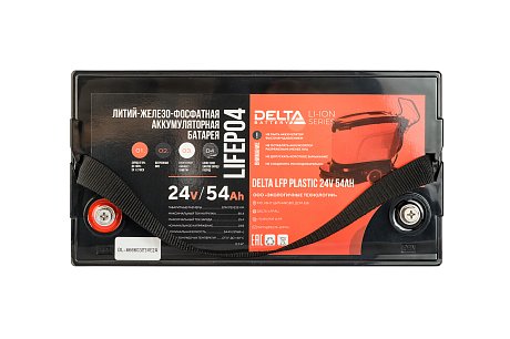 Литий-ионная тяговая аккумуляторная батарея DELTA LFP Plastic 24-54 для клининговой техники картинка