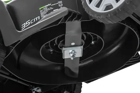 Газонокосилка аккумуляторная Greenworks G40LM35K2 40V 35 см c 1 АКБ 2 А.ч и ЗУ картинка