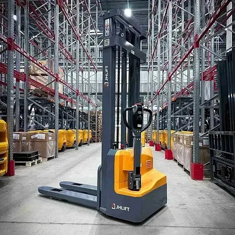 Штабелер электрический самоходный JHLIFT CDD12, 3600 мм, Li-Ion картинка