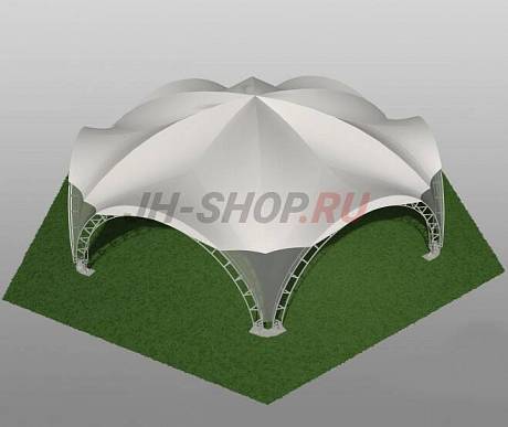 Арочный шатер «Гексагональ» 20х17 м  картинка