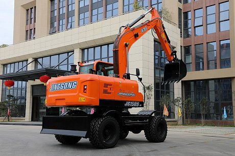 Экскаватор колесный Jinggong JG150S картинка