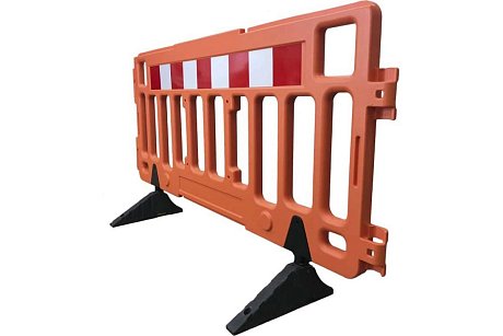 «Баррикада» 2м - пластиковое дорожное ограждение картинка