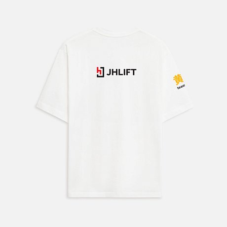 Футболка JHLIFT белая унисекс картинка