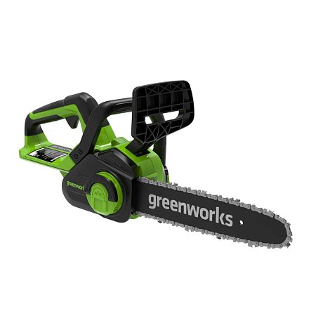 Цепная пила аккумуляторная Greenworks G24CS25, 24V, c АКБ 2Ач и ЗУ картинка