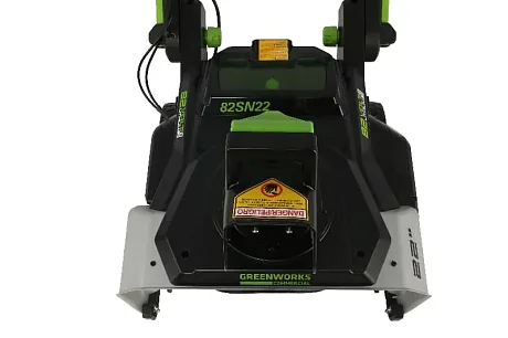 Снегоуборщик аккумуляторный бесщеточный Greenworks 60V, 30 см без АКБ и ЗУ картинка