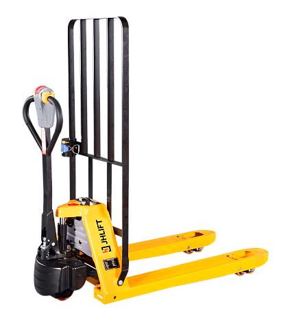 Тележка электрическая самоходная JHLIFT EPT 20H с защитной решеткой груза, 2000 кг, 1150 x 550 мм, Li-Ion с батареей 48V, 15 Ah картинка