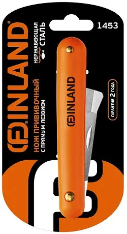 Нож прививочный с прямым лезвием FINLAND картинка