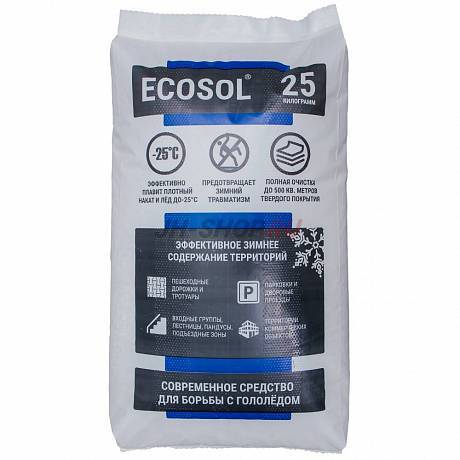 Ecosol - противоголедный материал картинка