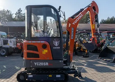 Миниэкскаватор Yuchai YC20 SR картинка