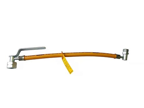 Газовый шланг GOK GFx400, 30 бар, латунь, сталь картинка