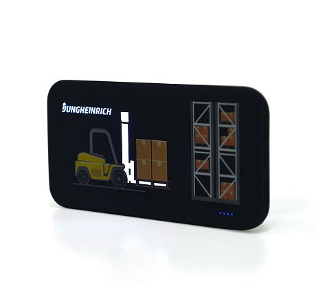 Внешний аккумулятор с подсветкой с логотипом бренда Jungheinrich картинка