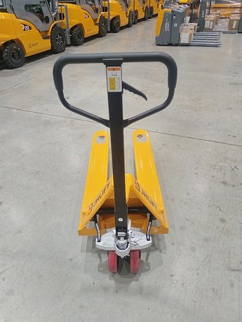 Гидравлическая тележка (рохля) JHLIFT BF25-H, 2500 кг, 1150х550 мм, усилен., с резиновыми колесами картинка