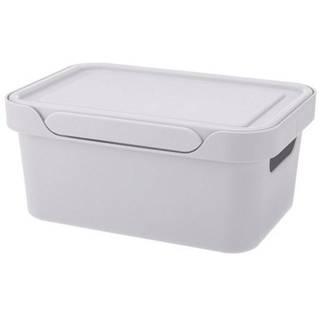 Ящик для хранения Luxe 270х190х120 4,6л с крышкой картинка