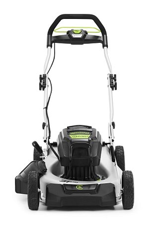 Газонокосилка аккумуляторная Greenworks GD82LM5 82V 51 см бесщеточная 5 А.ч. АКБ и ЗУ картинка